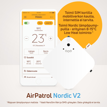 AirPatrol Nordic 2.0 GSM kauko-ohjain